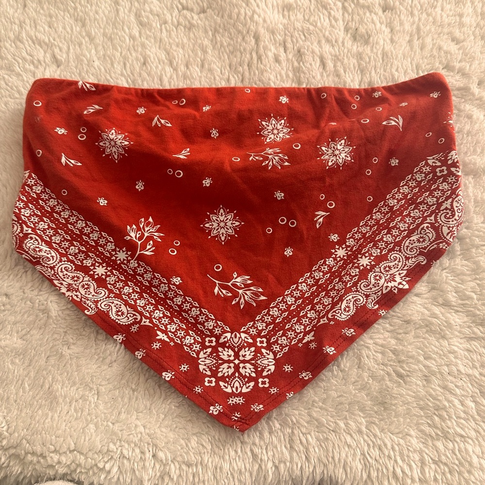 Forever 21 Burnt Orange Bandana Top